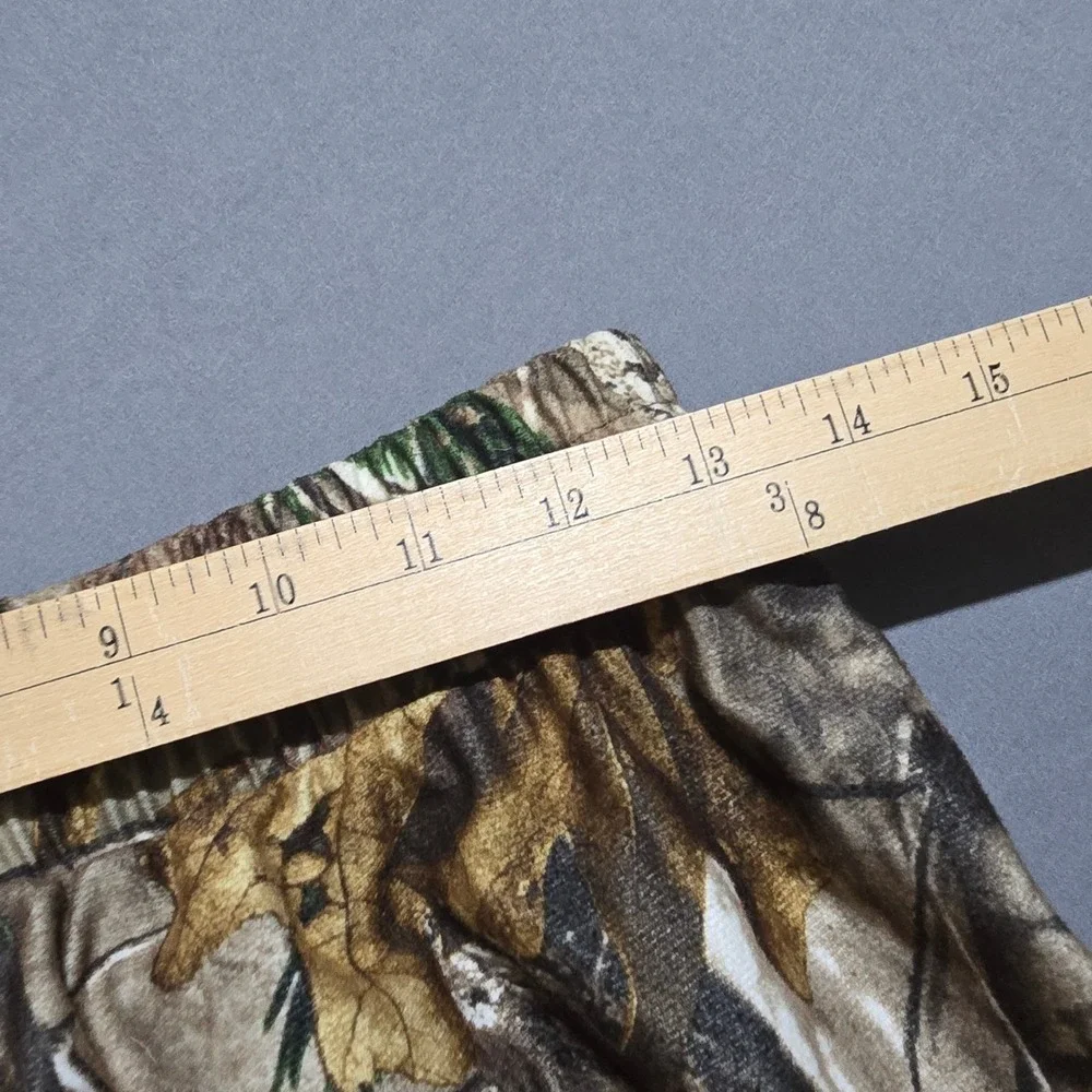 Onyx Outdoor Cargo Pants Mens Large Camo Realtree AP Mesh Lined Zipper Leg